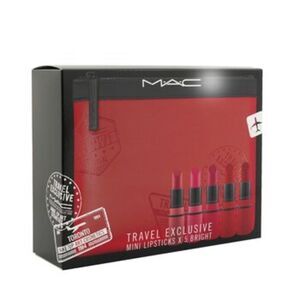 M.A.C. Travel Exclusive Mini Lipsticks X 5 - Bright